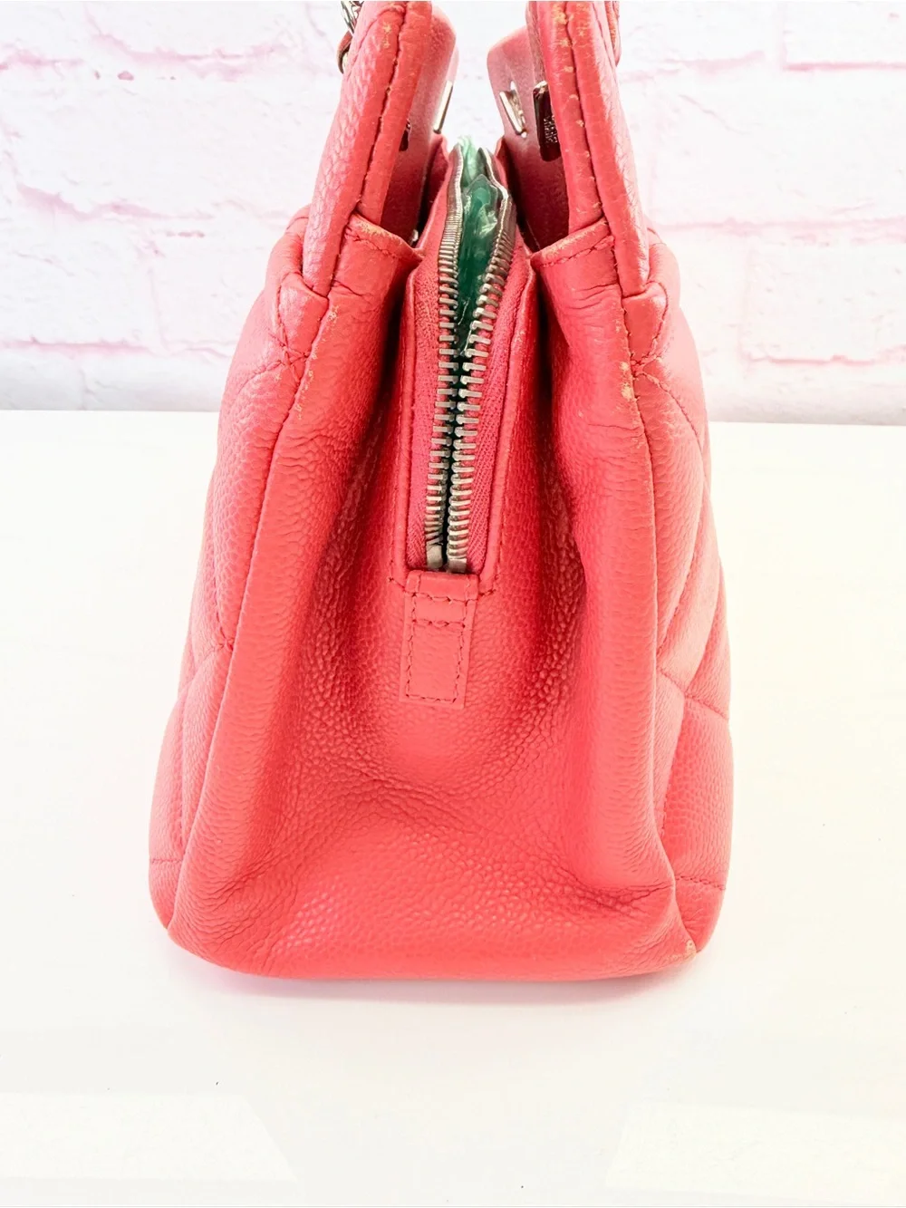 Chanel Caviar Timeless CC Small Shopper Shoulder Bag